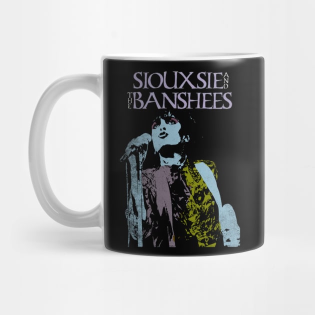 Siouxie and the Banshees Vintage Art by Moderate Rock